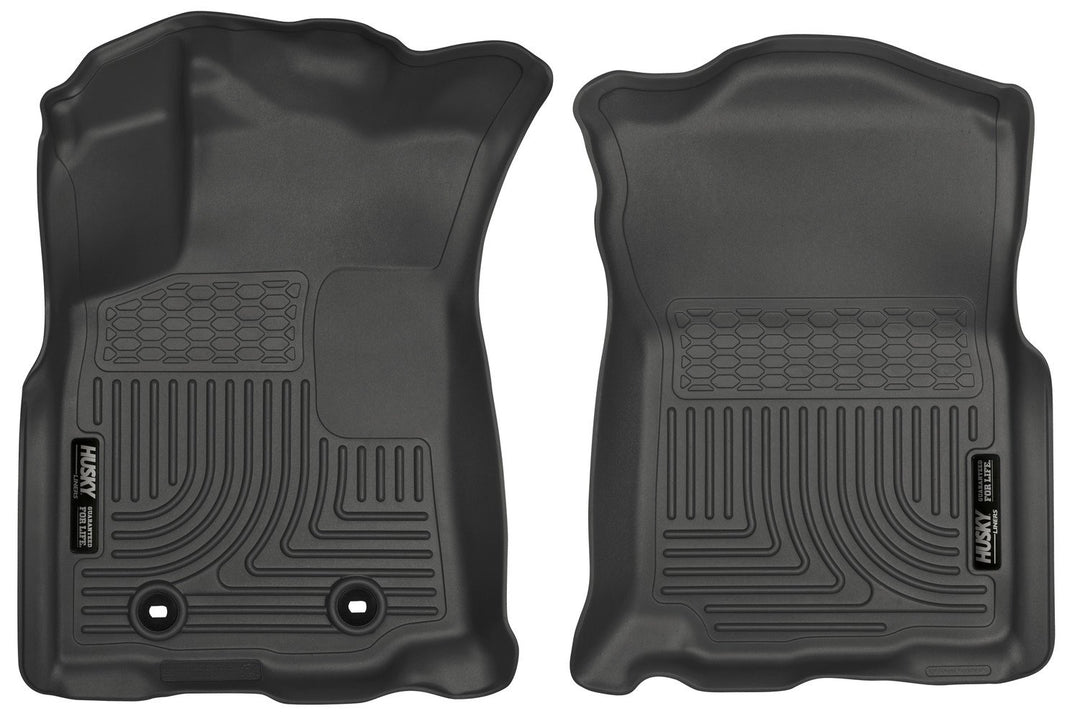 Husky Liners Weatherbeater Bodeneinlagen | Passend für Toyota Tacoma 2016–2017 (Automatikgetriebe, D