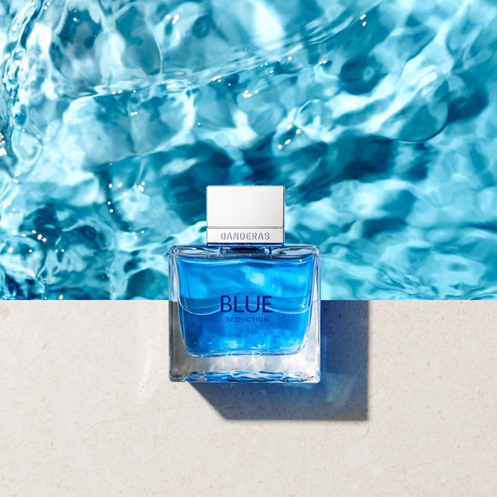 Antonio Banderas Perfumes – Blue Seduction – Eau de Toilette Spray für Herren – 200 ml Aromático 200