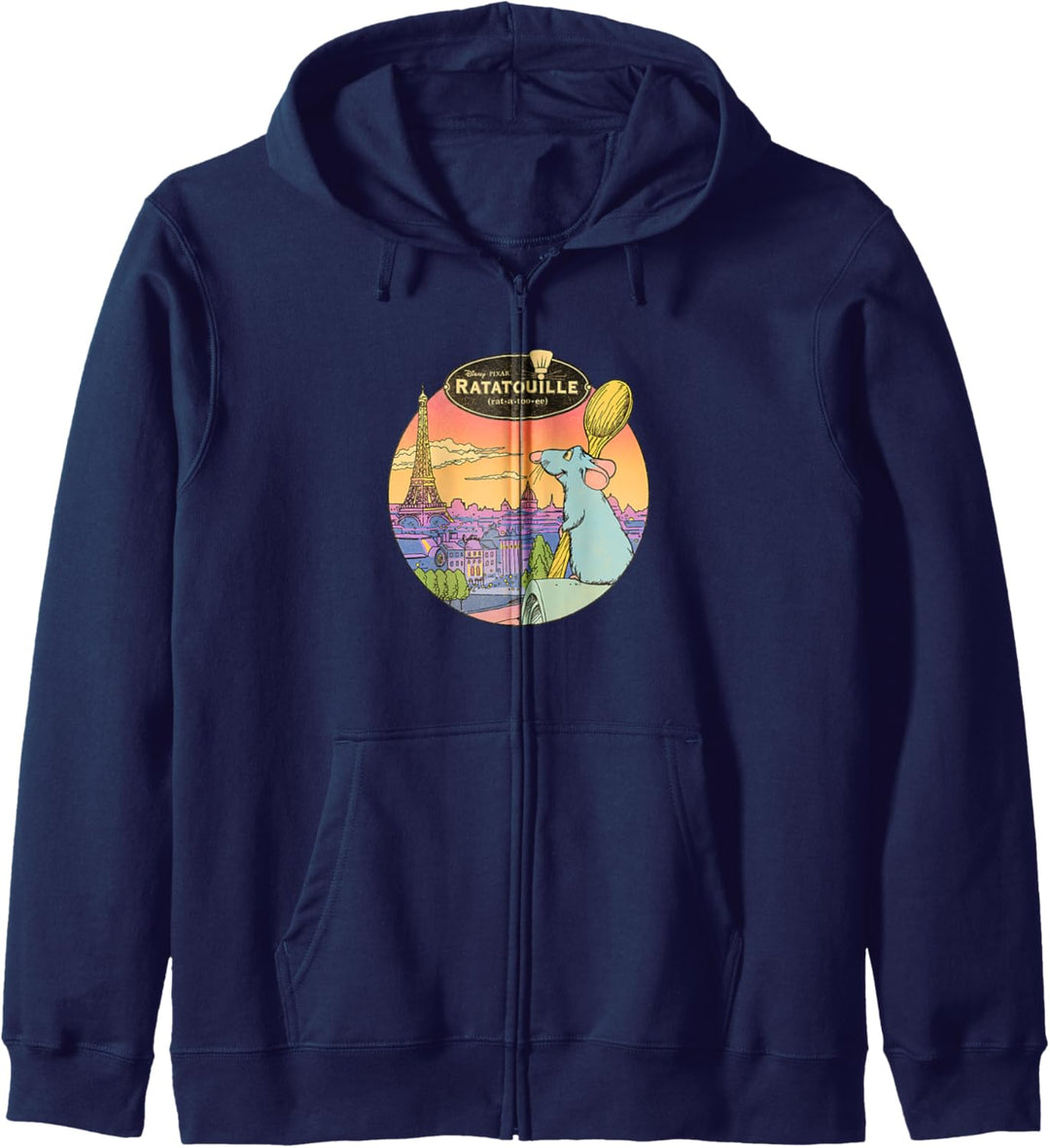 Disney Pixar Ratatouille Over Look Paris Kapuzenjacke