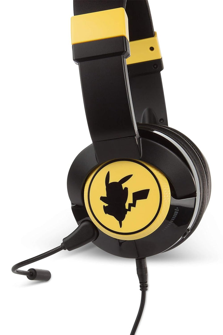 PowerA Pokémon Kable-Gaming-Headset – Pikachu Silhouette, Pikachu Silhouette