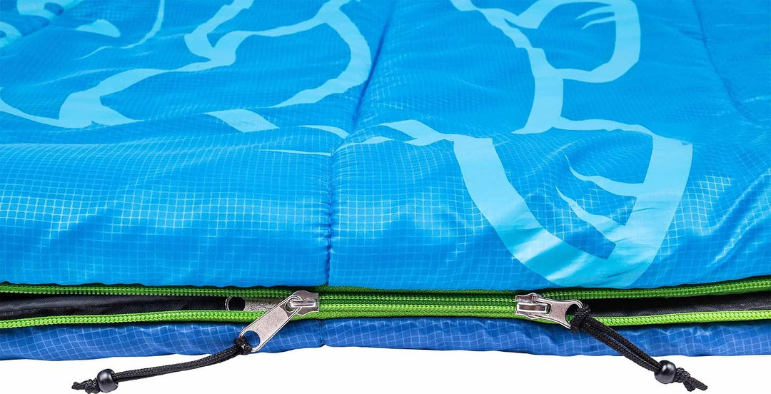 Crossroad Flexy Kinder Schlafsack 140cm - 170cm Mumienschlafsack Junior Jungen - wasserabweisend - b