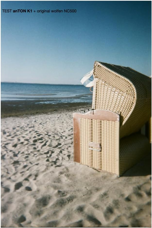 Anton K1 Nachfüllbare Wiederverwendbare Kleinbild Film 35mm Kamera im Set mit Color Bilder Film + Ac