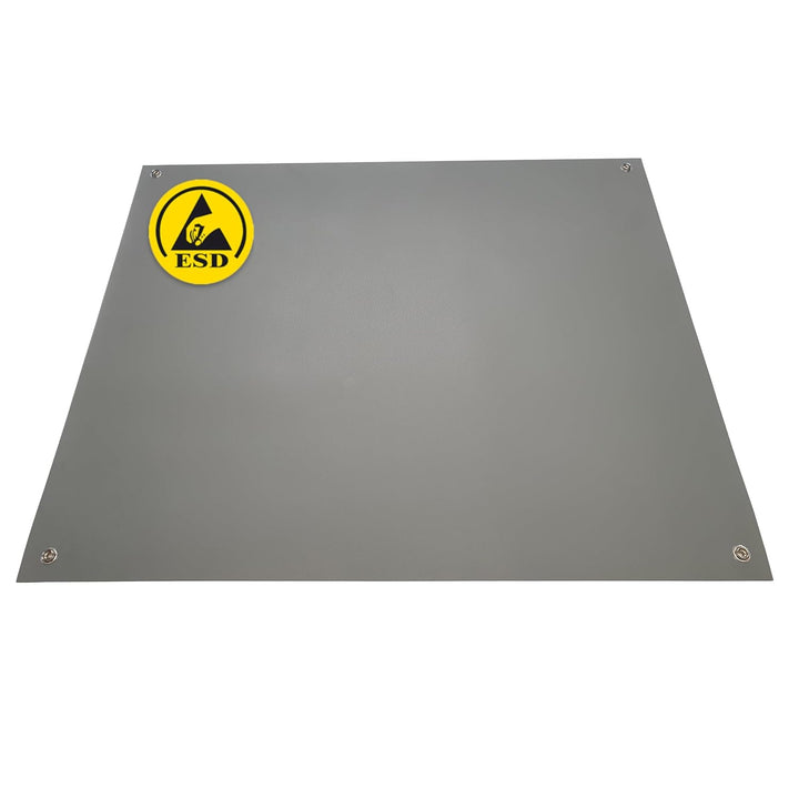 Minadax 120 x 30cm Antistatik ESD Computer Matte Tischmatte „Premiumqualität“ + Anschlusskabel 120x3