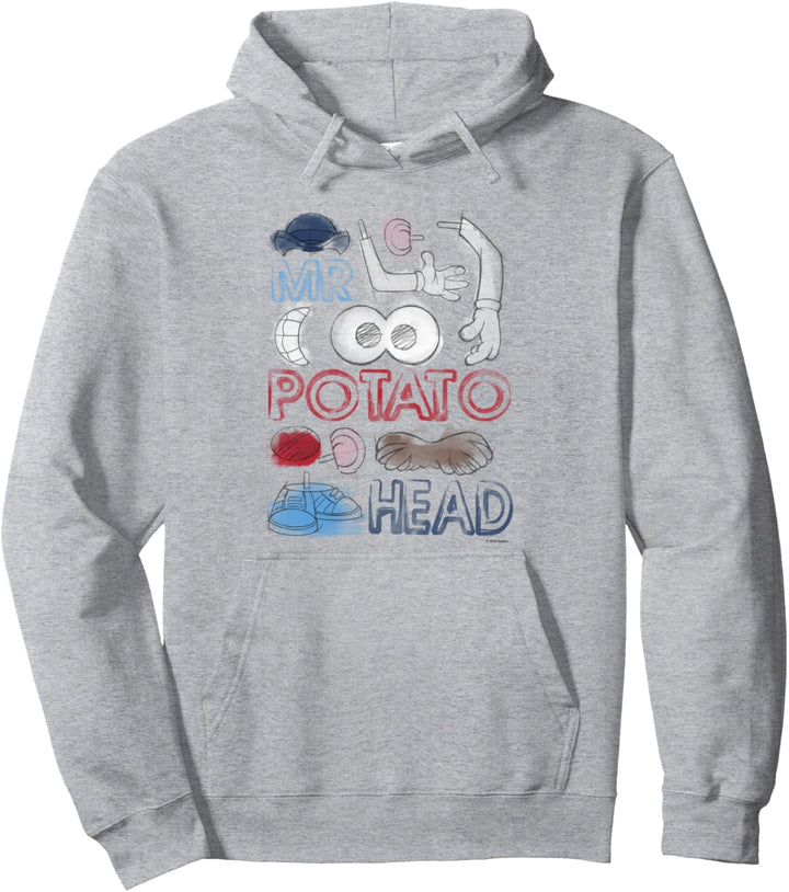 Mr. Potato Head Pieces Pullover Hoodie