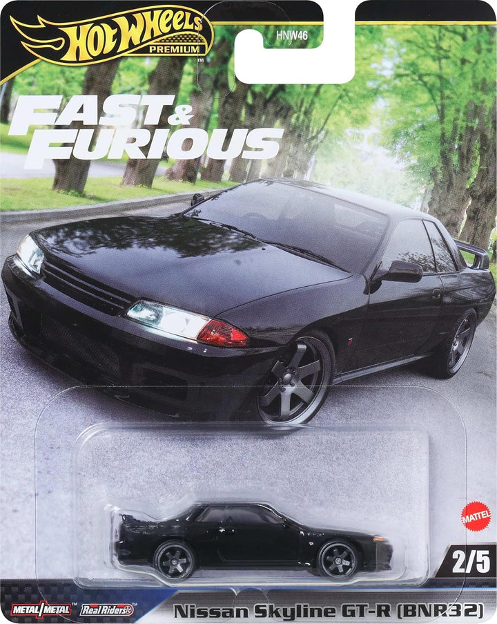 Hot Wheels Cars Premium Fast &amp; Furious Druckguss-Auto im Massstab 1:64 für Sammler, inspiriert von F