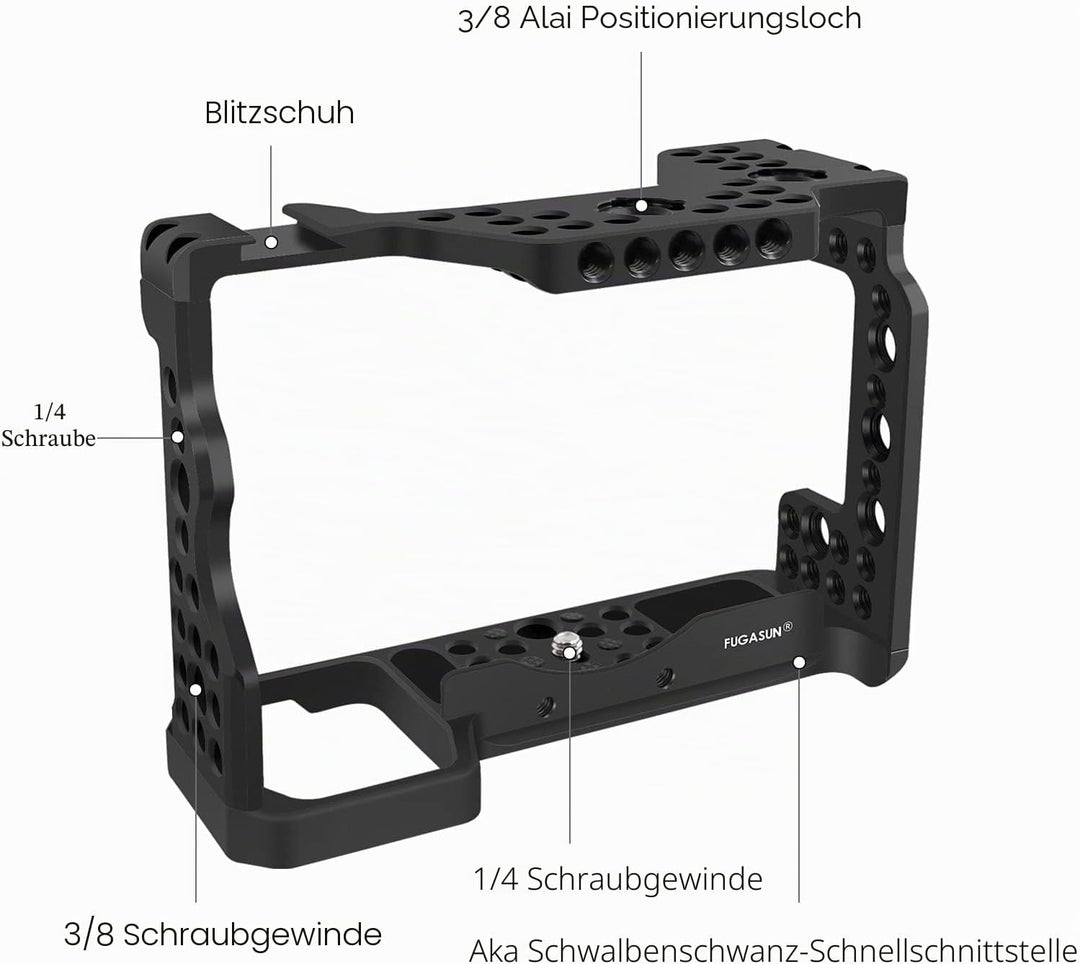 A7ii A7Riii A7iii Käfig, A7ii A7Riii A7iii Kameragehäuse A9 / A7III / A7M3 / A7Riii / A7II Kamerakäf