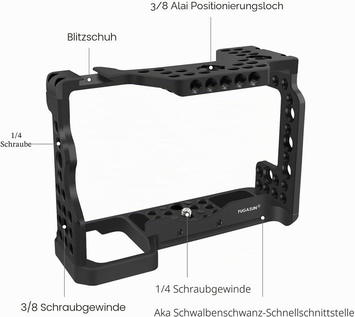 A7ii A7Riii A7iii Käfig, A7ii A7Riii A7iii Kameragehäuse A9 / A7III / A7M3 / A7Riii / A7II Kamerakäf