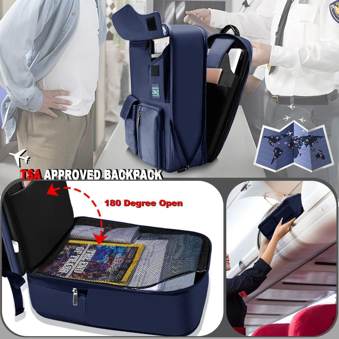 ZINZ 13 14 15 16 Zoll Schlank und Erweiterbar Laptop Rucksack Wasserdicht Notebook Tasche für Männer