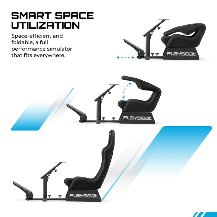 Playseat Evolution Sim Racing Cockpit | Komfortabler Gaming Rennsitz für PC & Konsole | Unterstützt