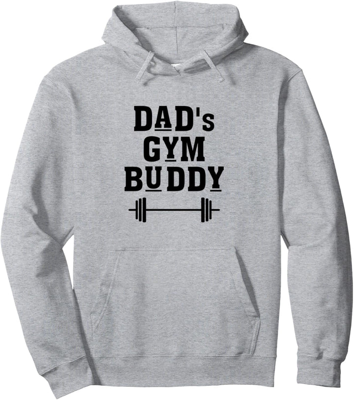 Dad's Gym Buddy Deadlift Fitnessaufbau Muskel-Barbell Pullover Hoodie