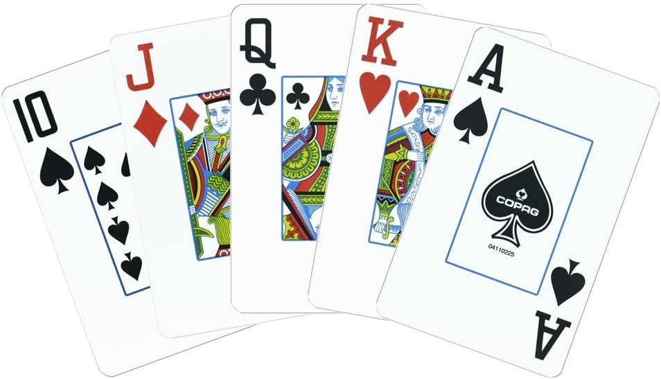 Copag Bridge Size Jumbo Index 1546 Spielkarten (grün Burgund Setup) Green/Burgundy 1 Set, Green/Burg