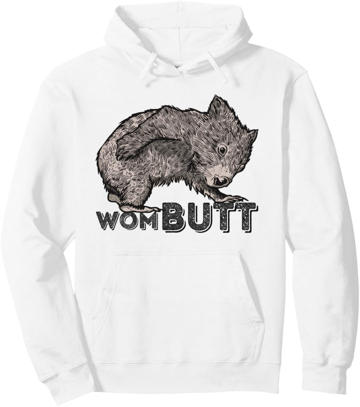 Wombat Funny Wombutt Wombat Pullover Hoodie
