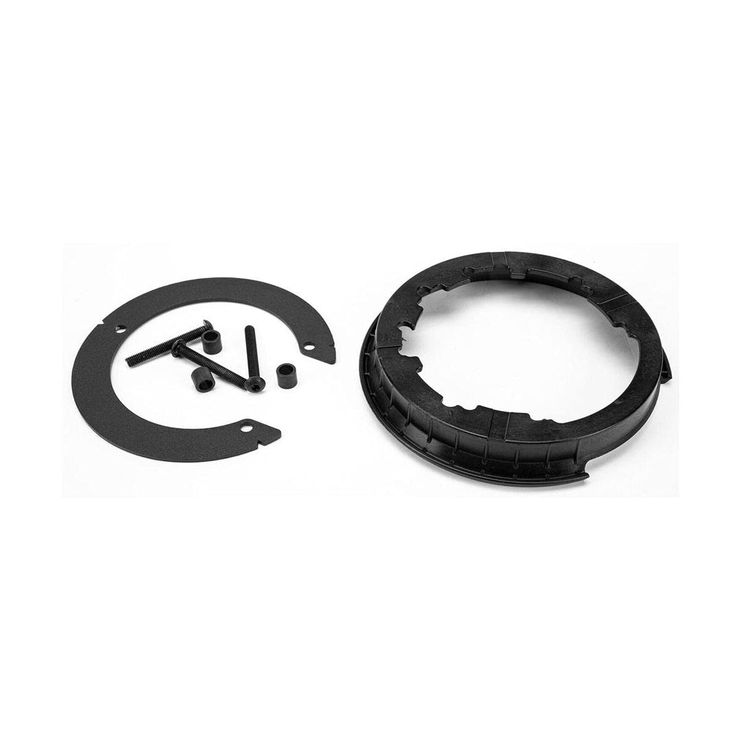 Givi BF21 Tank Befestigung, Lock, Rucksäcke und Deckel mit 5 Schrauben Einheitsgrösse Schwarz, Einhe