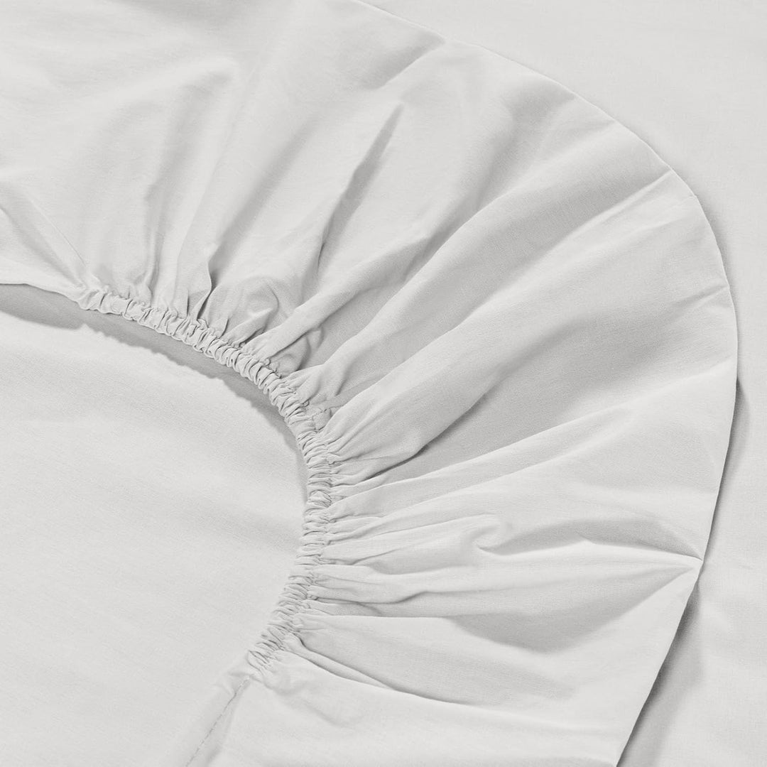 Caleffi Baumwolle, einfarbig, Bettwäsche, Creme, Einzelbett Einzelbett Cremeweiss, Einzelbett Cremew