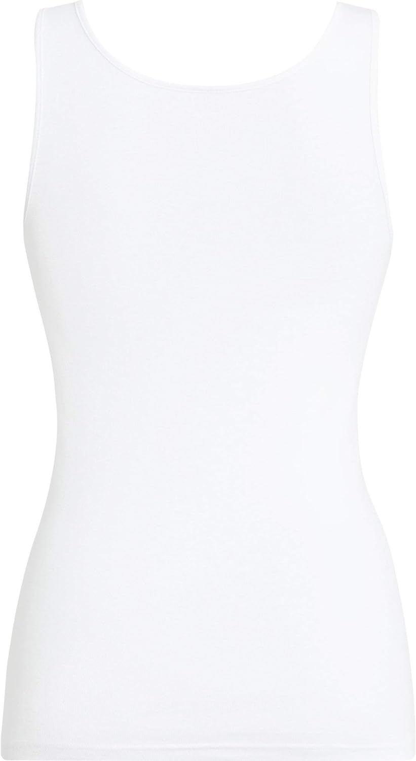 Con-ta Damen-Unterhemd 4er-Pack weiss Grösse 40