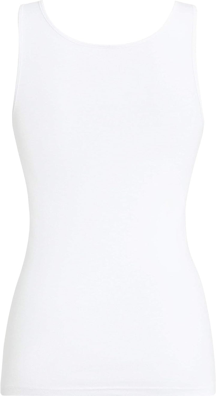Con-ta Damen-Unterhemd 4er-Pack weiss Grösse 40