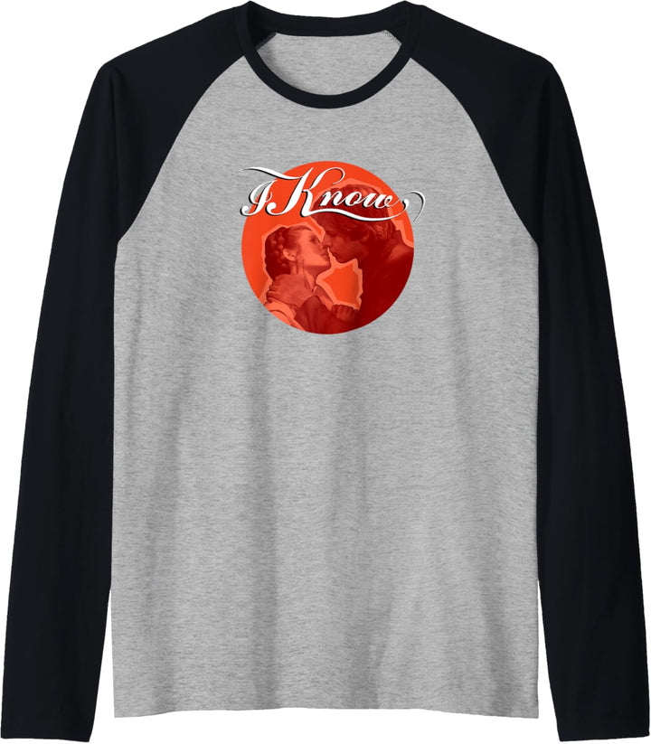 Star Wars Valentinstag Han & Leia Circle Kiss Raglan