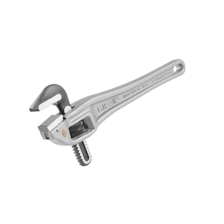 RIDGID 31120 Modell 14 Gekröpfte Rohrzange aus Aluminium, 14" Sanitär-Schraubenschlüssel 14 inch, 14