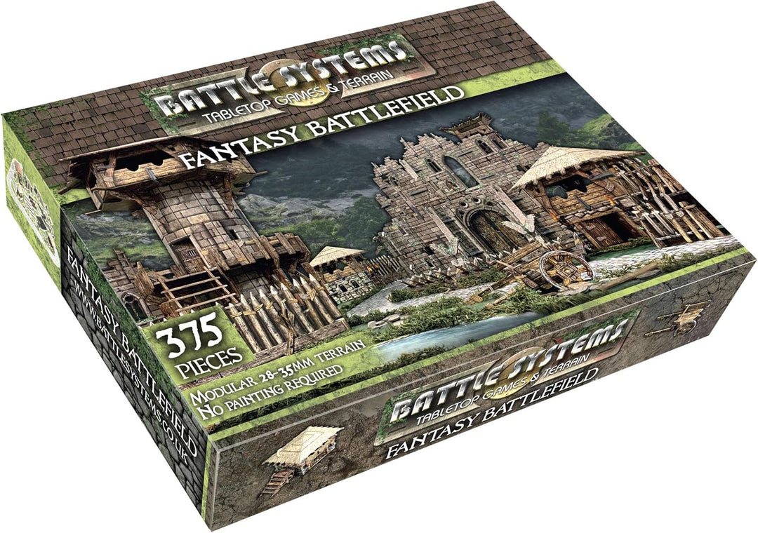 Battle Systems Fantasy Wargames Terrain Battlefield - Multi Level Tabletop War Game Board - Wargamin
