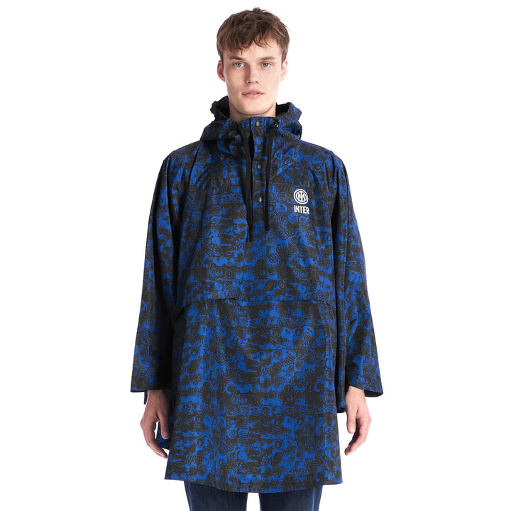 Inter Unisex Giacca Regenjacke, Exklusive Kollektion Rain S-M Plus Schwarz, S-M Plus Schwarz