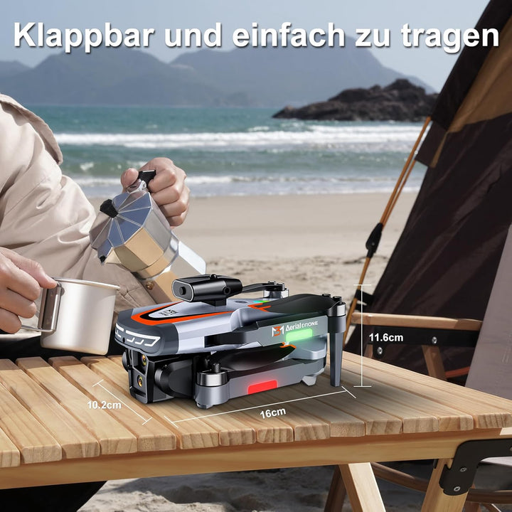 Drohne Mit 4K-Kamera, Lokalisierung des Lichtstroms in der Schwebe, 360°-Hindernisvermeidungskopf, B