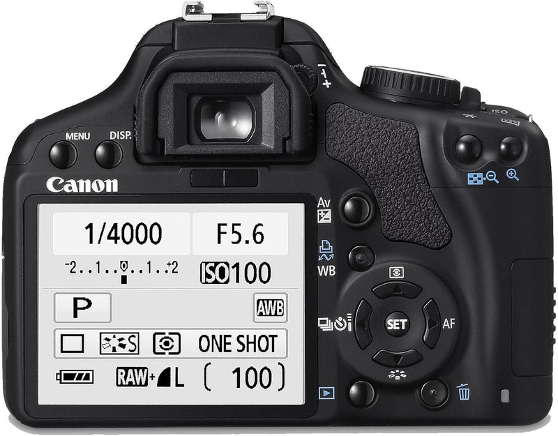 Canon EOS 450D SLR-Digitalkamera (12 MP, LiveView, Kit inkl. EF-S 18-55mm IS Objektiv, bildstabilisi