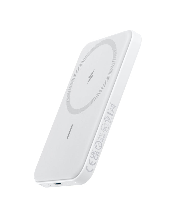 Anker 621 Magnetic Battery (MagGo), 5000mAh magnetische Powerbank mit USB-C Kabel, Nur kompatibel mi