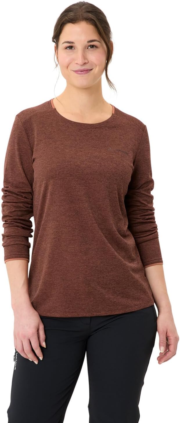 VAUDE Herren Wo Essential Ls T-Shirt 34 Buckeye, 34 Buckeye