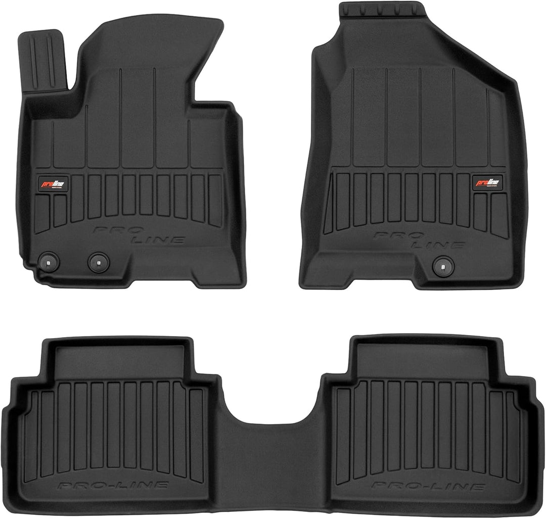 M MOTOS Gummimatten Auto Fussmatte passt für Hyundai ix35 I 2009-2015 Verbessern Sie Ihren Reisekomf