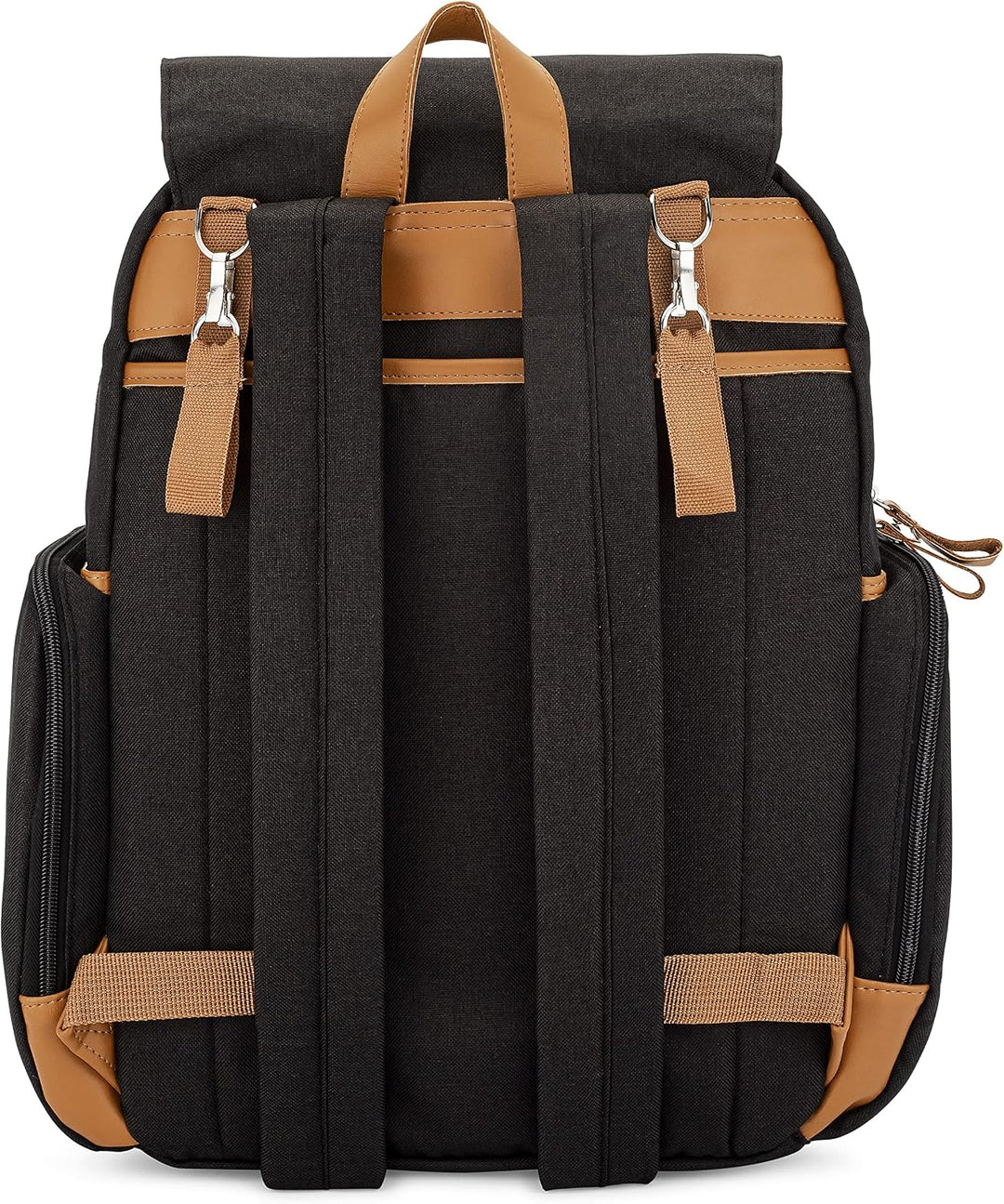 Parker Baby Wickelrucksack – grosse Wickeltasche mit isolierten Taschen, Kinderwagengurten und Wicke