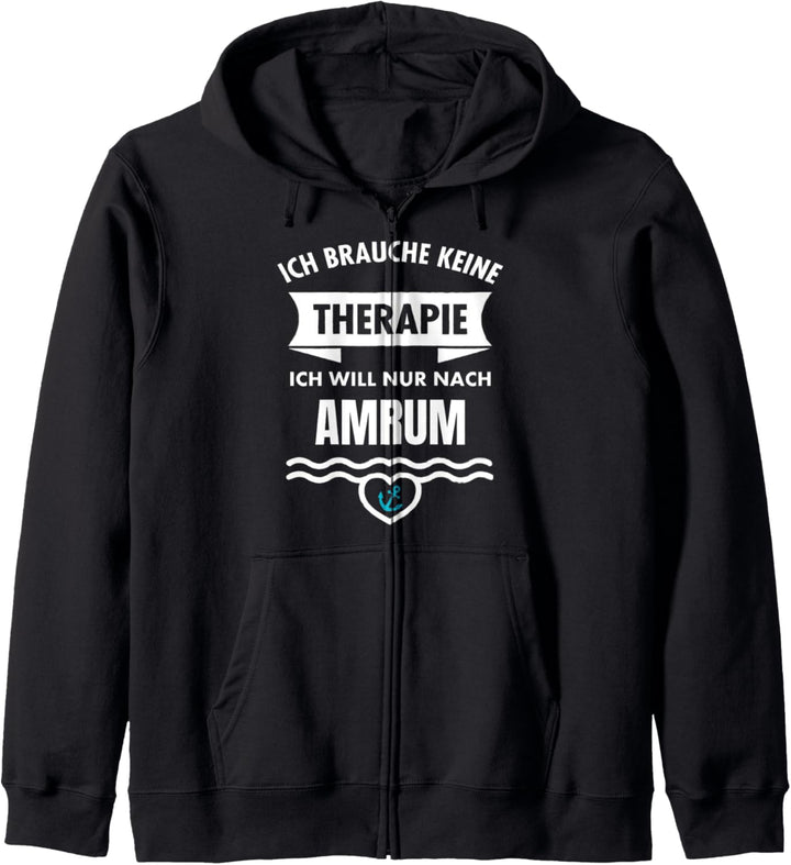 Amrum Anker Nordfriesische Insel Urlaub Geschenk Kapuzenjacke