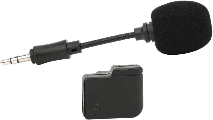 EBTOOLS Mikrofon, Metall Leichter Kondensator Aufnahmemikrofon Audio Adapter für OSMO Action Sportka