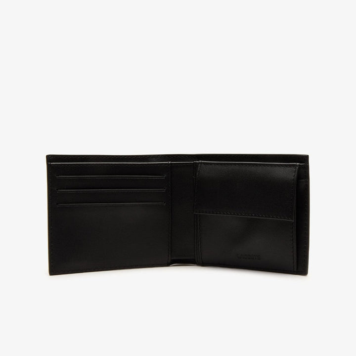 Lacoste Herren NH2505 Brieftasche, Noir, Einheitsgrösse, Noir