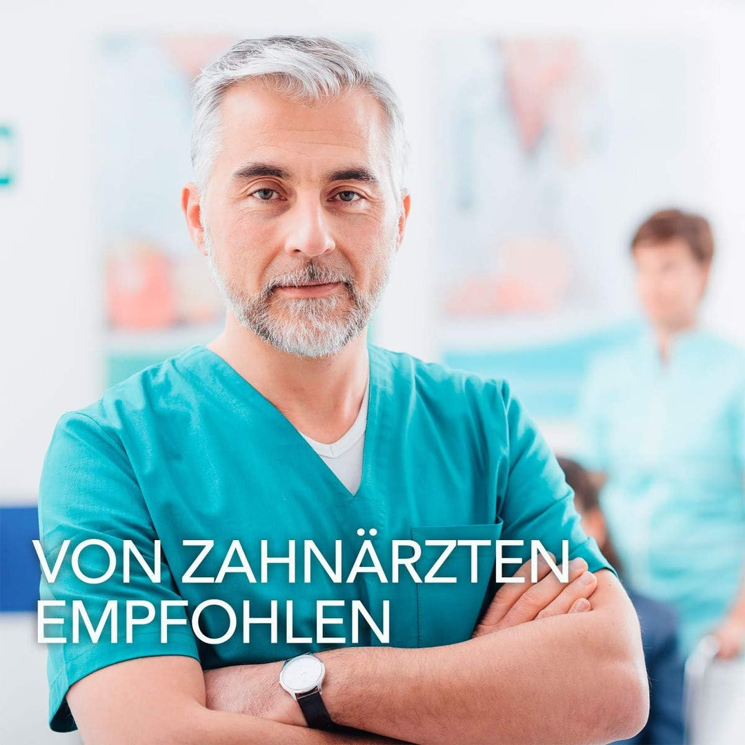 elmex Set Sensitive Professional mit Zahnpasta, Mundspülung & Zahnbürste 3 Stück (1er Pack) Set mit