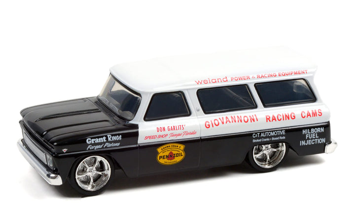 Greenlight 86347 Miniaturauto, Schwarz/Weiss