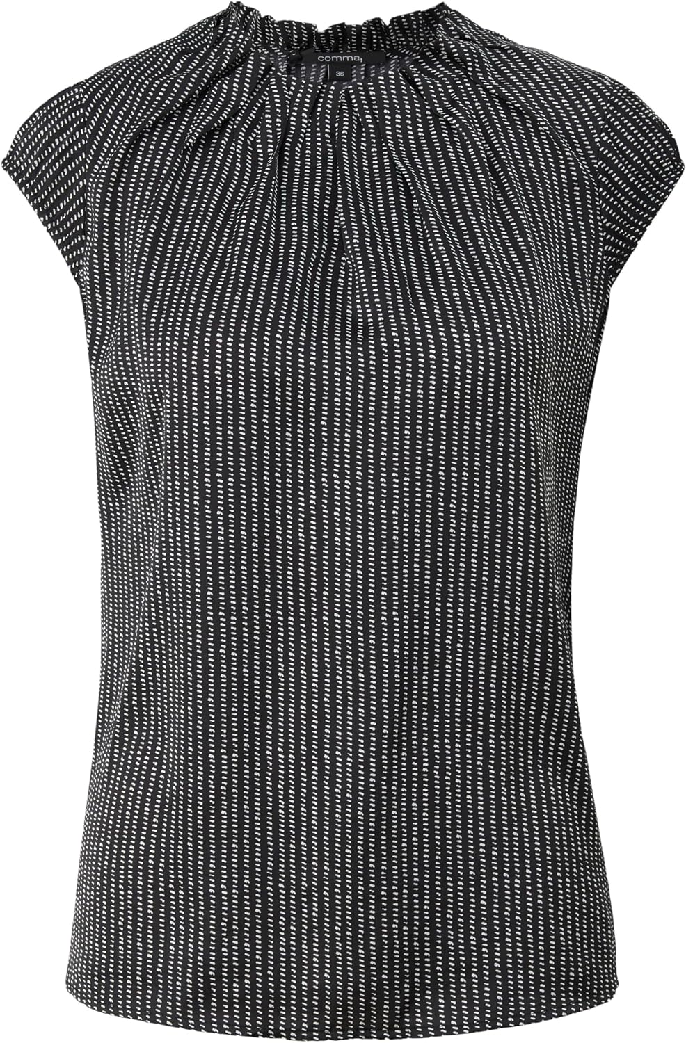 Comma Feminine Baumwollbluse 38 99a7, 38 99a7