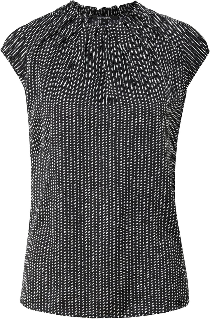 Comma Feminine Baumwollbluse 38 99a7, 38 99a7