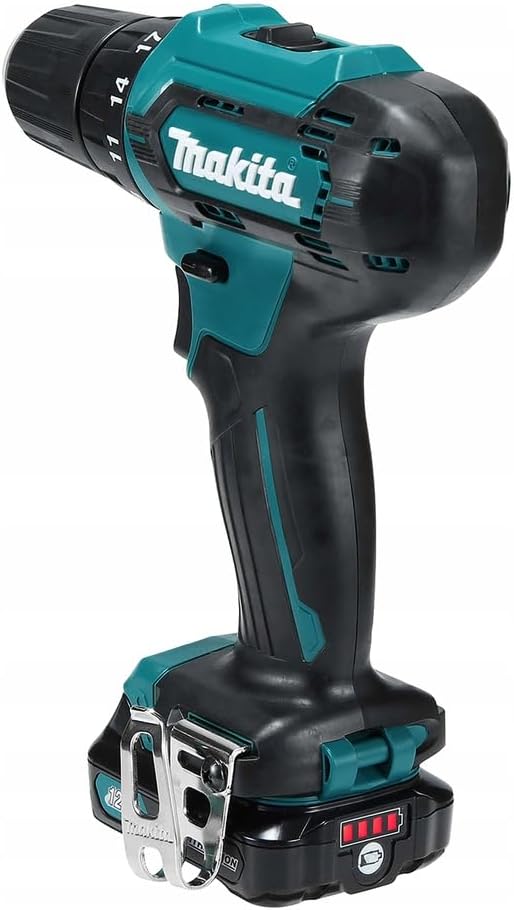 Makita 12V Schraubendreher DF333DWY mit variabler Geschwindigkeit und ergonomischem Design