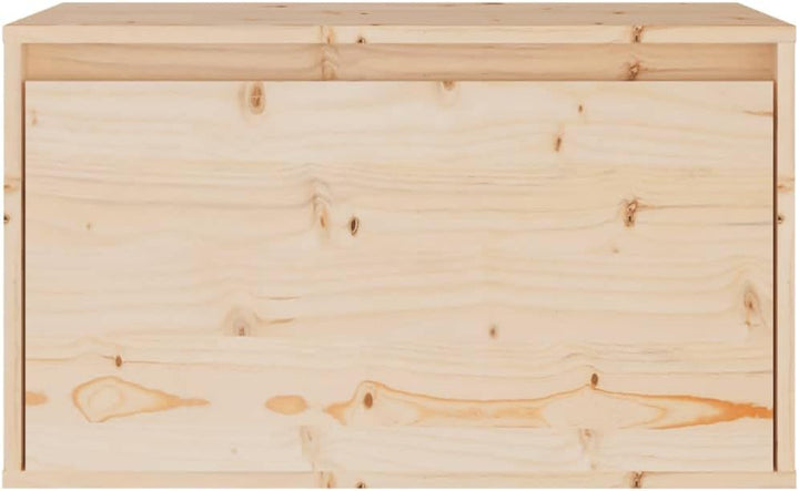 vidaXL Wandschrank 60x30x35 cm Massivholz Kiefer