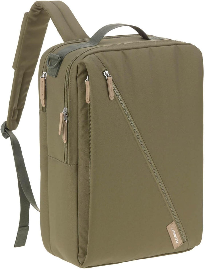 LÄSSIG Baby Wickelrucksack mit Wickelunterlage, Kinderwagenbefestigung, Flaschenwärmer wasserabweise