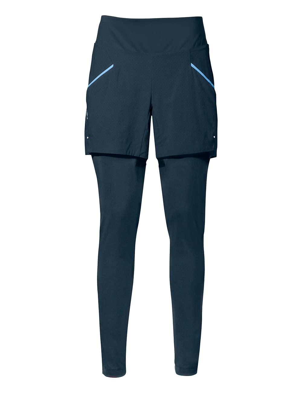 VAUDE Damen Hose Women's Crana Zo Pants 42 Dark Sea, 42 Dark Sea