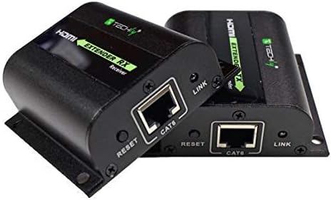 Techly IDATA-EXT-E70I HDMI Extender mit IR, 60m Schwarz