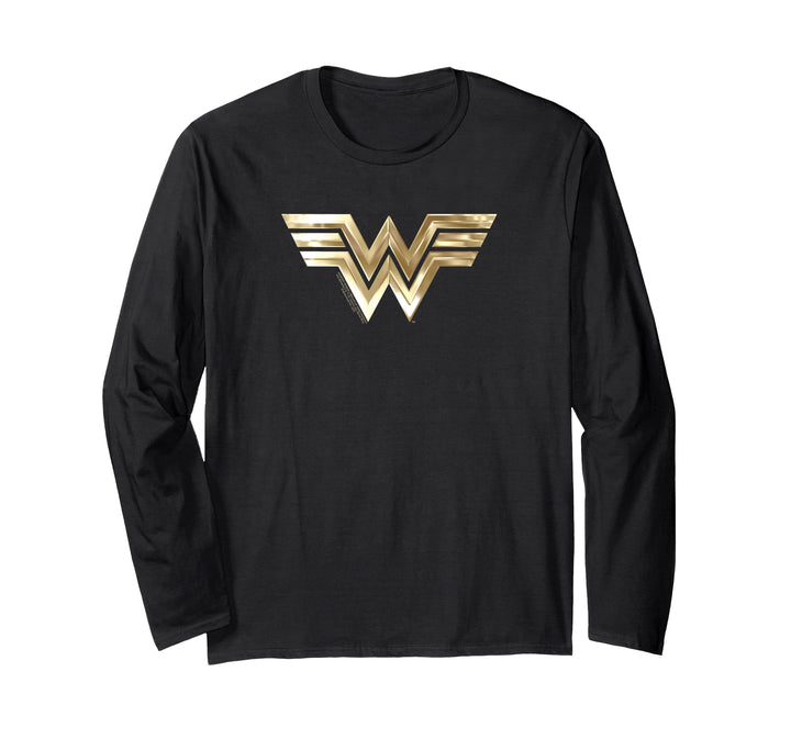 Wonder Woman 1984 Golden Logo Langarmshirt
