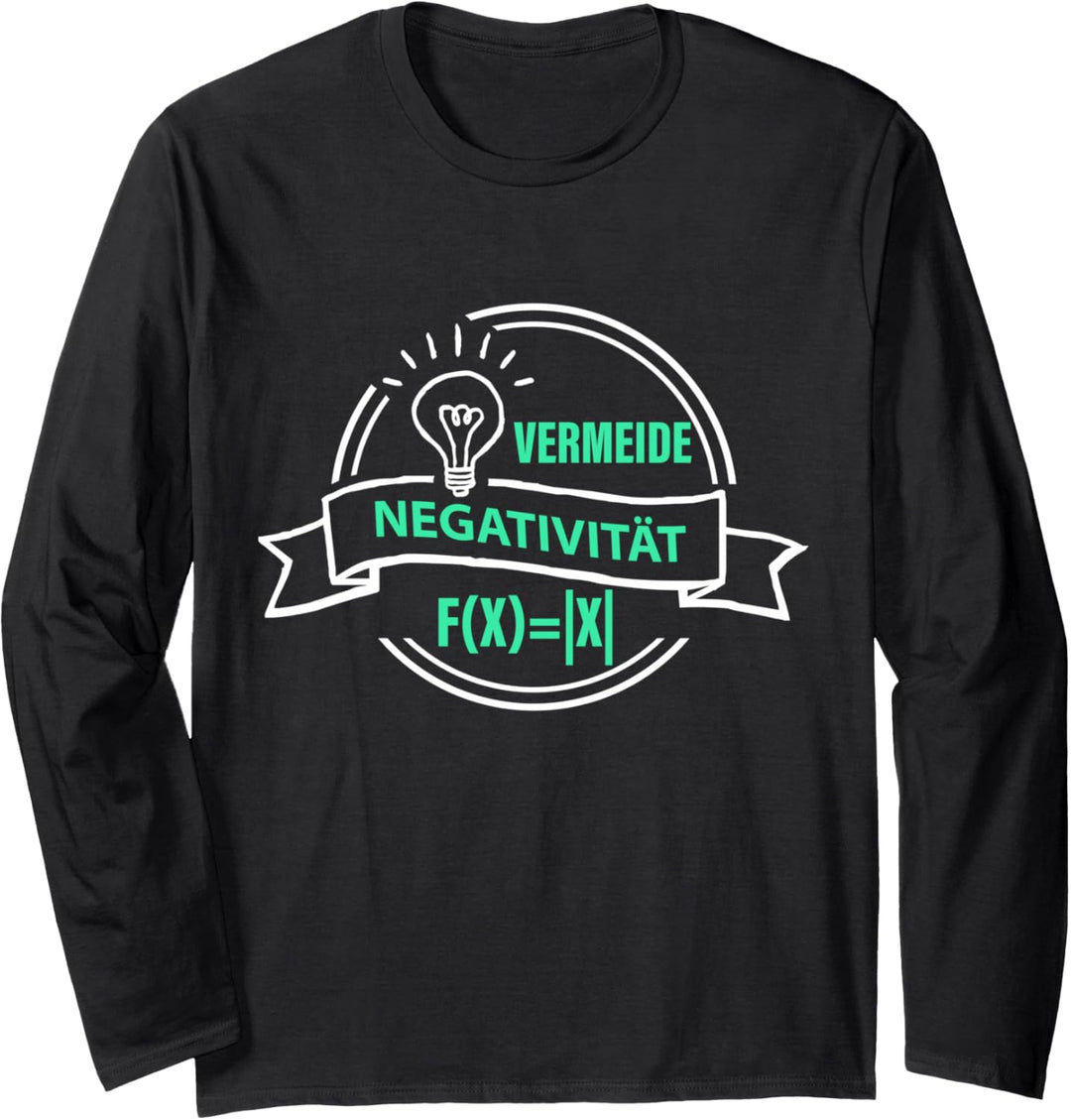 Mathe Algebra Mathematiker - Lehrer Mathelehrer Langarmshirt