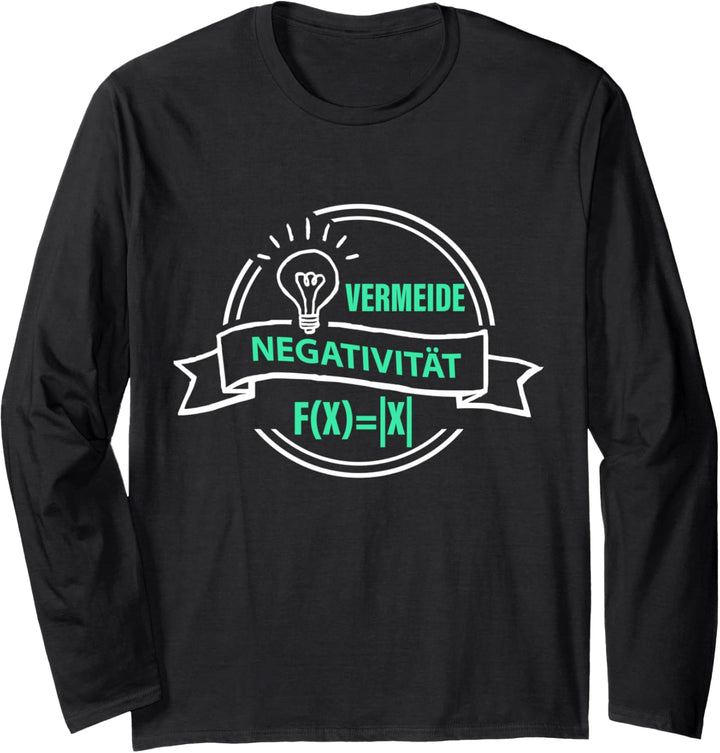 Mathe Algebra Mathematiker - Lehrer Mathelehrer Langarmshirt