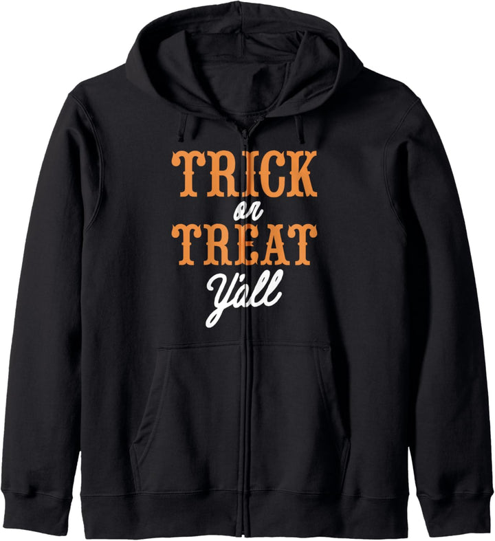 Halloween Trick Or Treat Y'all Kapuzenjacke