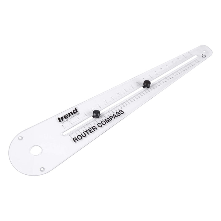 Trend Router Kompass für präzises Kreis- und Bogen schneiden, R/COMPASS/A