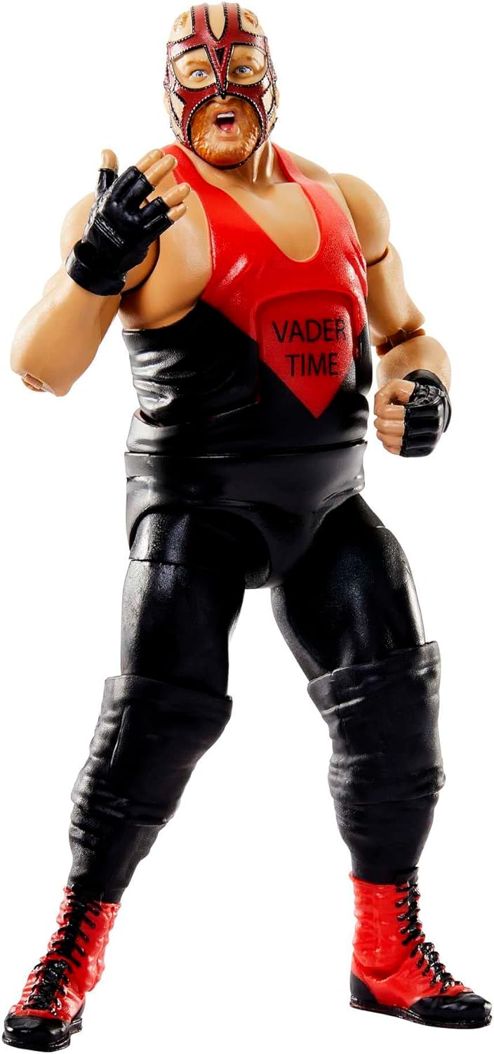 WWE HKP16 - Elite WrestleMania Royal Rumble Vader Actionfigur, bewegliches WWE Sammlerstück mit Zube