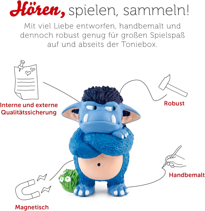 tonies Hörfiguren für Toniebox, Der Grolltroll – Das Liederalbum, Kinderlieder für Kinder ab 3 Jahre