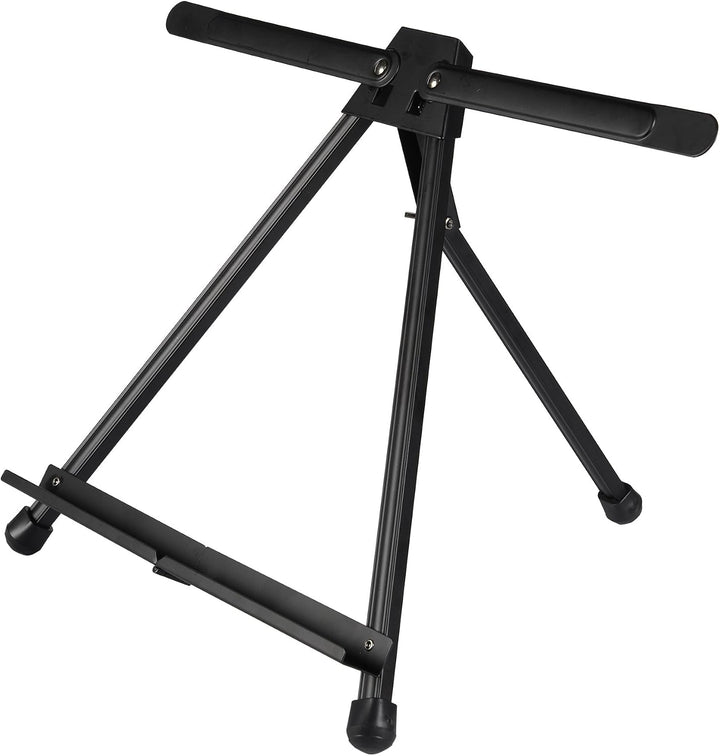 CONDA Aluminium Art Tisch Staffelei Stativ Display mit Gummifüssen, schwarz, 50,8 x 61 cm (Doppel Ar